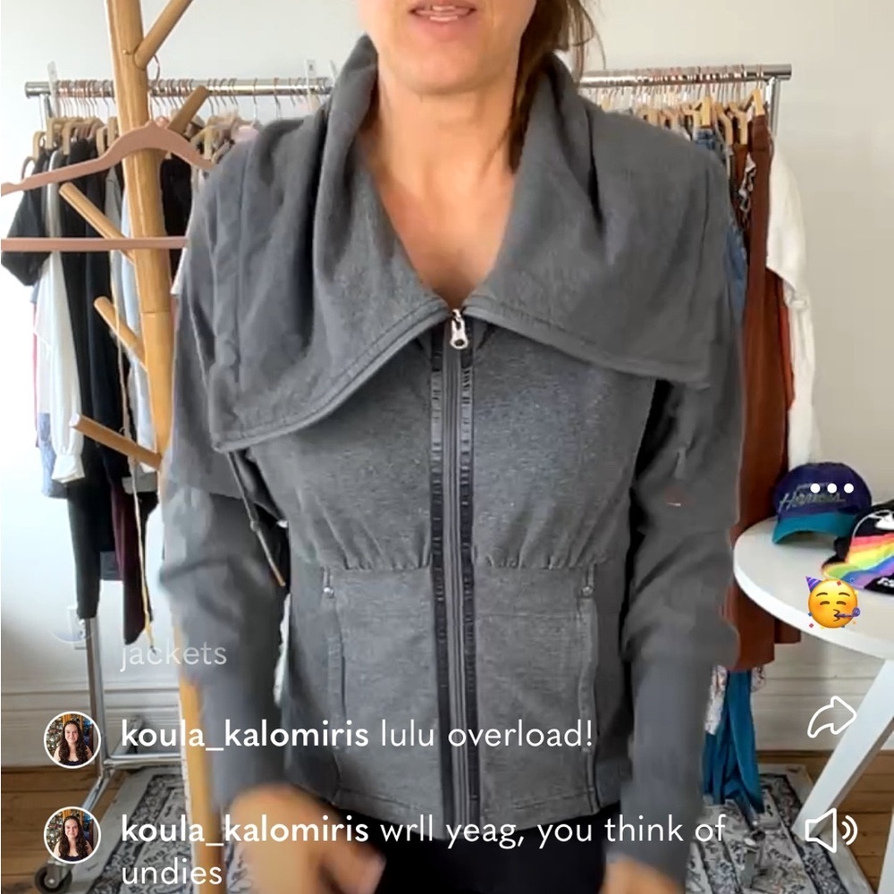 Lulu zipper jacket